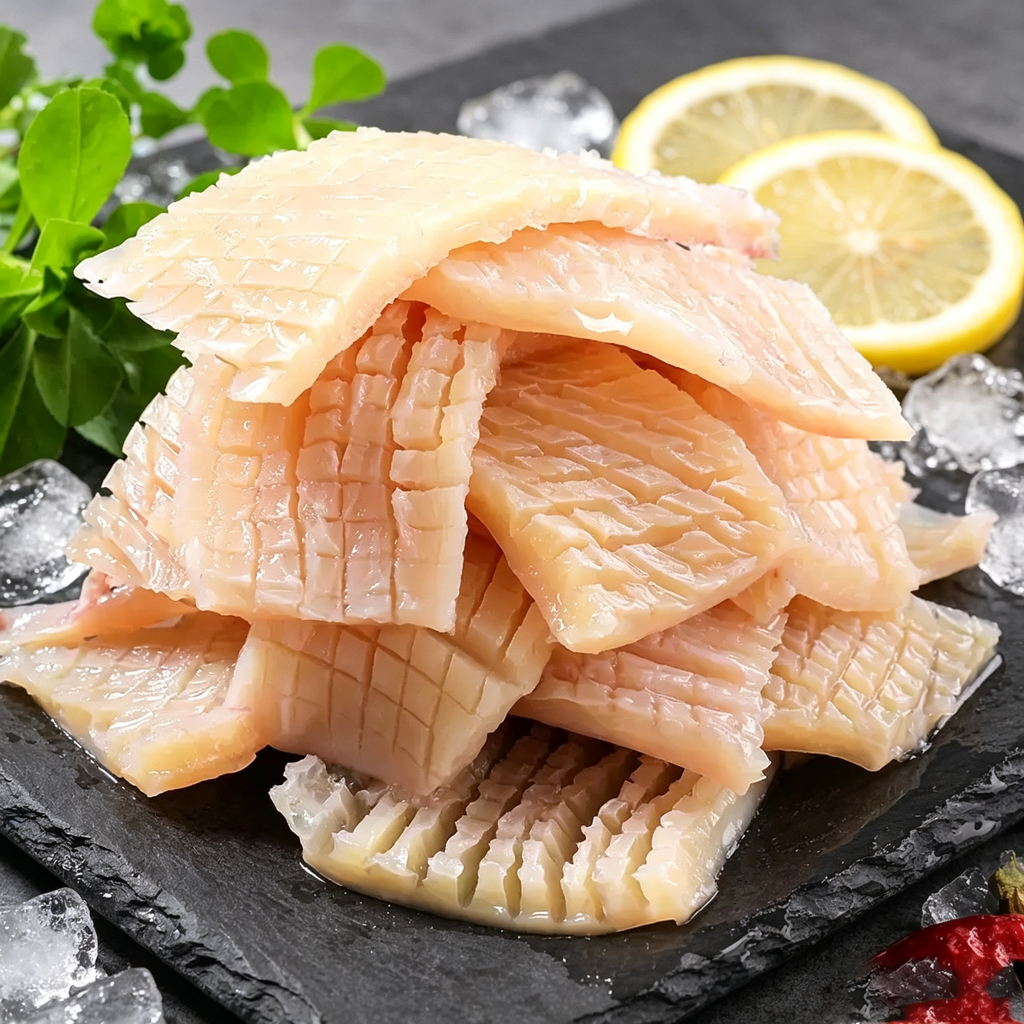 Fresh Squid Slices