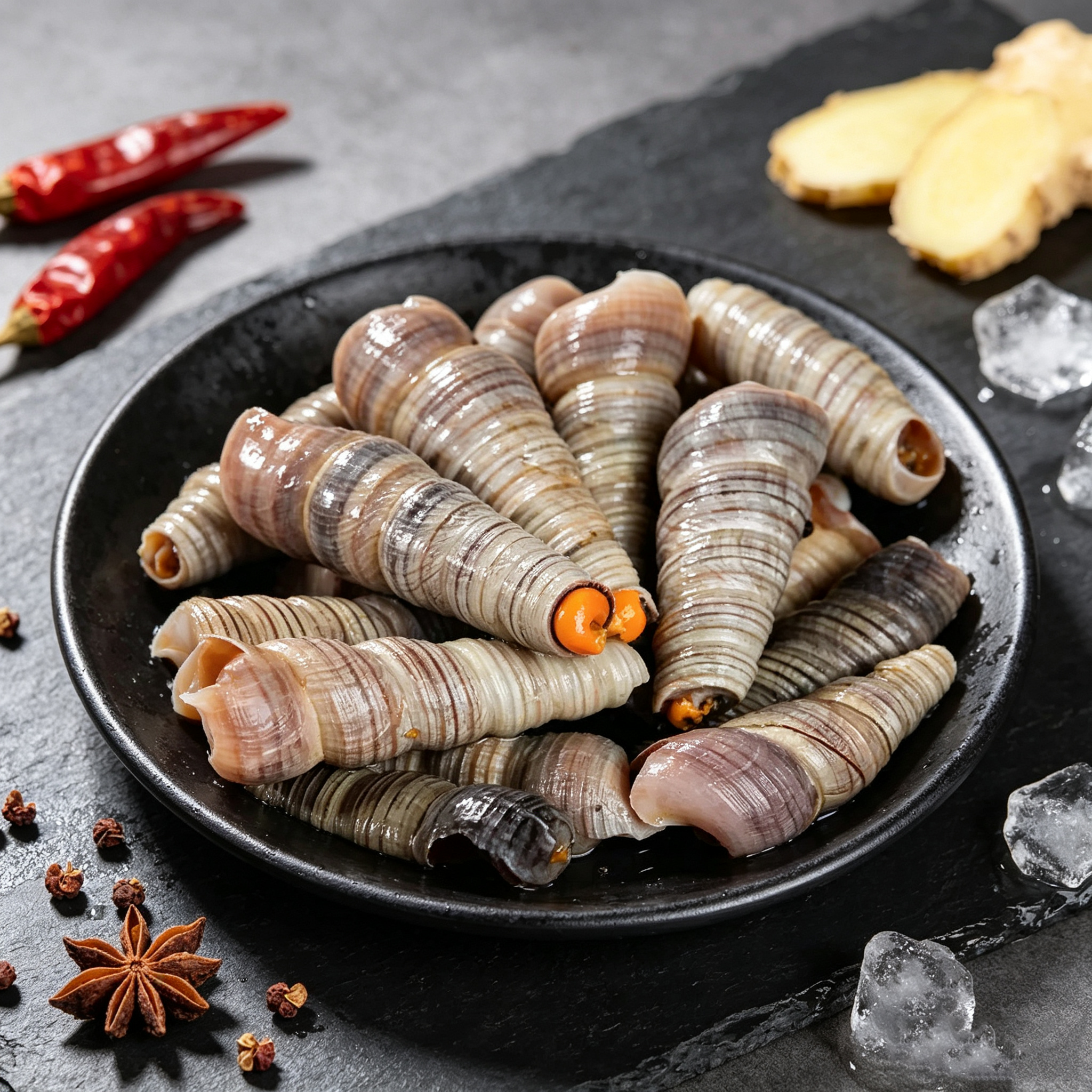 Fresh Screw Snails